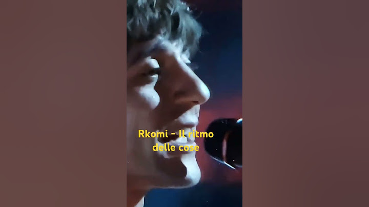 RKOMI - IL RITMO DELLE COSE (SANREMO 2025) 💥 #rkomi