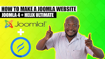 How To Make a Joomla Website in 10 Mins Using Helix Ultimate Framework and Joomla 4 For Beginners