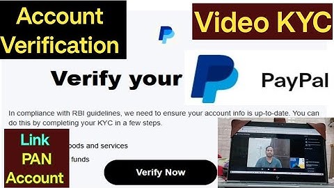 PayPal Identity verifications? How to verify PayPal Account?  Video KYC complete. Paypal Identity