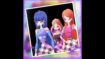Winx Club Musa Bloom Flora And Stella I Love You 