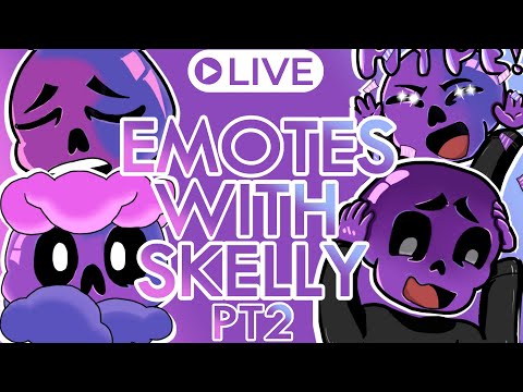 Drawing Emotes & Vibin’ 🎧☕ Come Hang! [Part 2]
