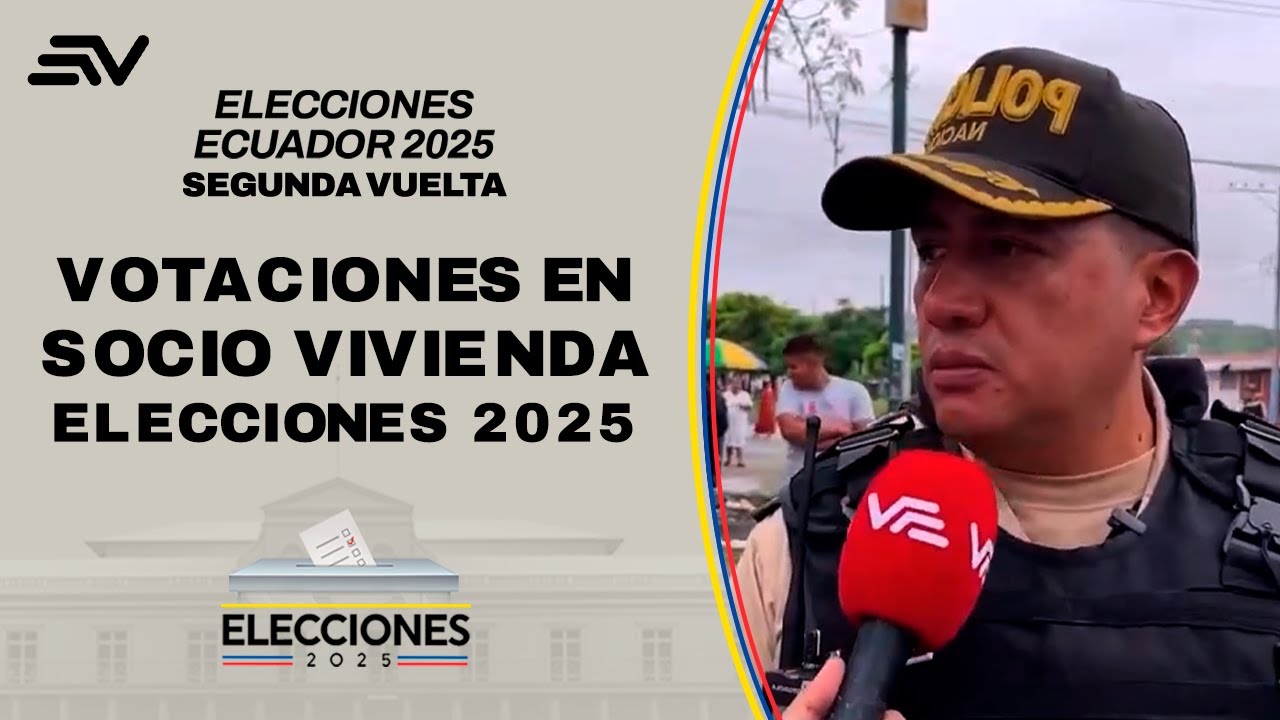 Jornada en Socio Vivienda 2, una de las zonas más peligrosas de Guayaquil | Elecciones Ecuador 2025