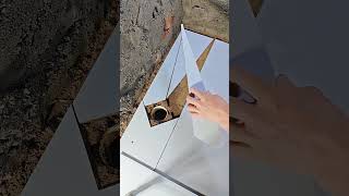 No  1 Middle School Construction Site Creating a Slope for a Sinking Floor Drain—First Cut