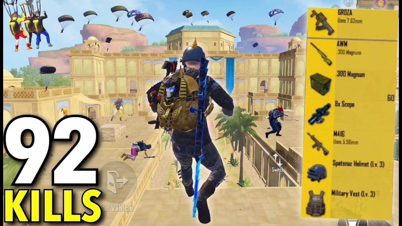 OMG😍 BEST SQUAD WIPE GAMEPLAY EVER🔥 PUBG Mobile – BGMI