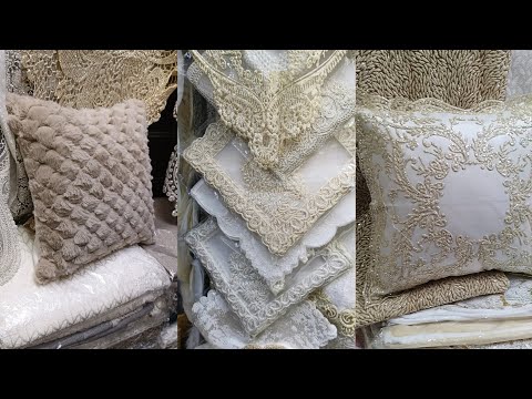 الحقوا اخر التخفيضات معقول اشيك مفارش وكوشن بنص السعر   