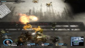 Alien Swarm: Reactive Drop Gameplay Walkthrough #49 [Hessian Border Station Mission 2 End] (PC)