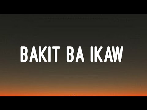 Michael Pangilinan   Bakit Ba Ikaw Lyrics