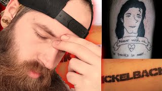 THE WORST BAND TATTOOS EVER
