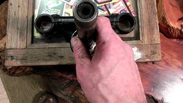 Discovery of bent fork stanchions, upper bends changed steering stem centre