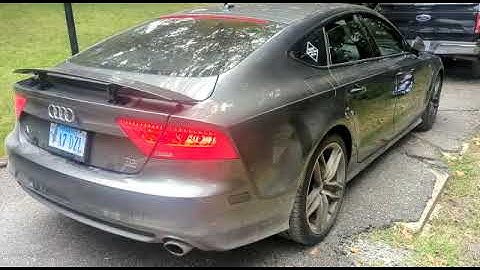 Audi A7 Remote start system, USA