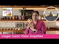 How to easily make and store ginger and garlic paste