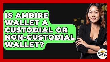 Is Ambire Wallet A Custodial Or Non-custodial Wallet? - CryptoBasics360.com