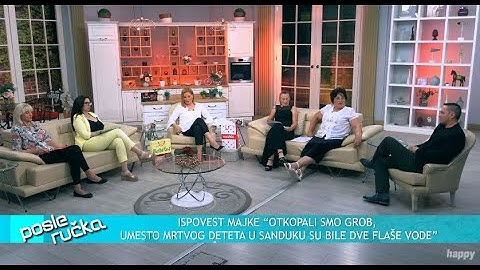 POSLE RUCKA - EKSTREMNA PRICA - Majka iskopala grob i umesto deteta pronasla 2 flase vode u sanduku!