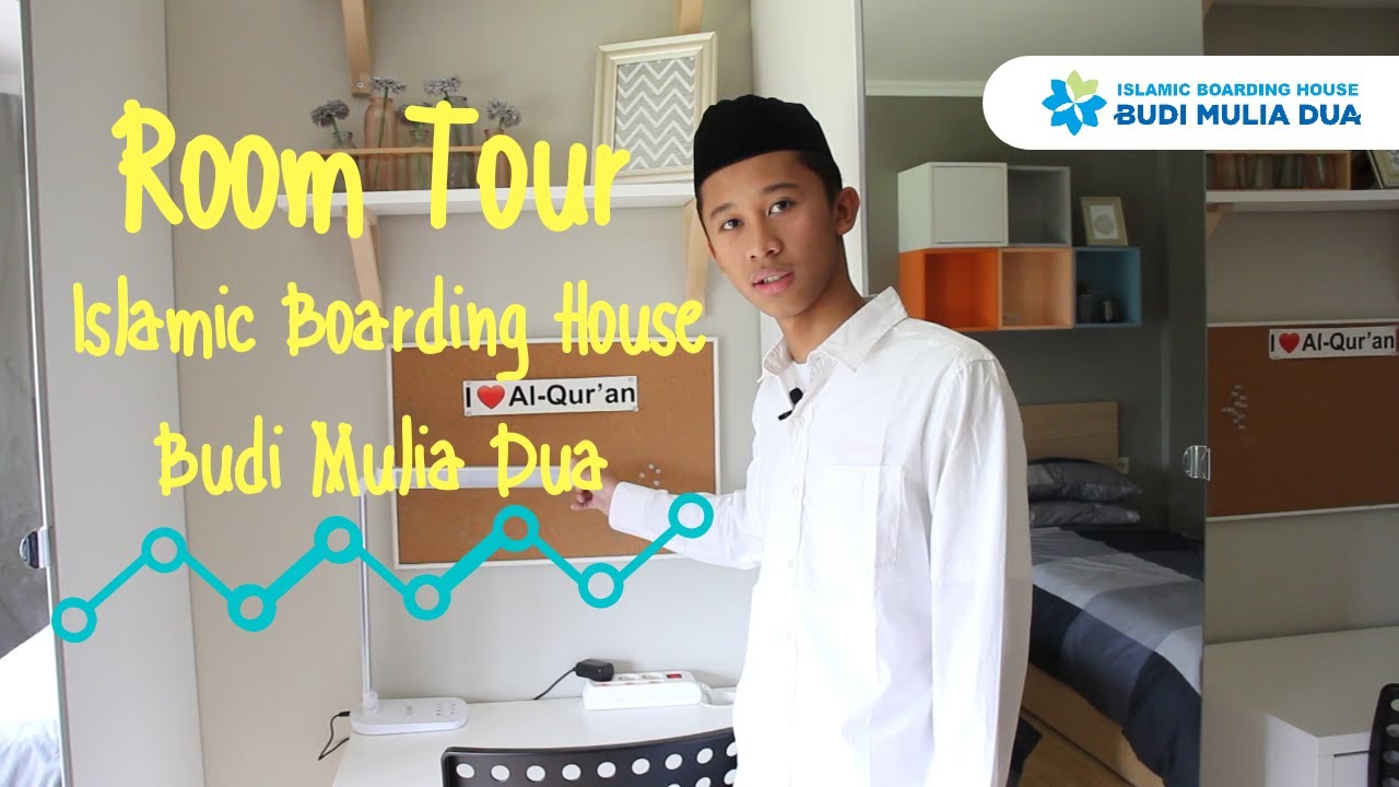 Asrama Santri Nyaman dan Keren || Room Tour Islamic Boarding House Budi Mulia Dua