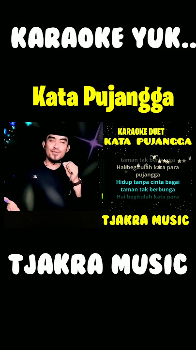 KATA PUJANGGA KARAOKE DUET TANPA VOKAL CEWEK COWOK #dangdutkaraoke #rhomairama #duet