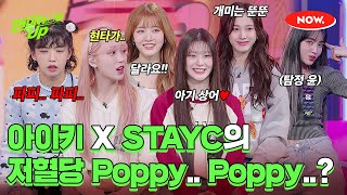 아이키가 부르는 STAYC의 Poppy... Poppy... (저혈당 주의🤣) [아이키의 떰즈업]ㅣ네이버 NOW.