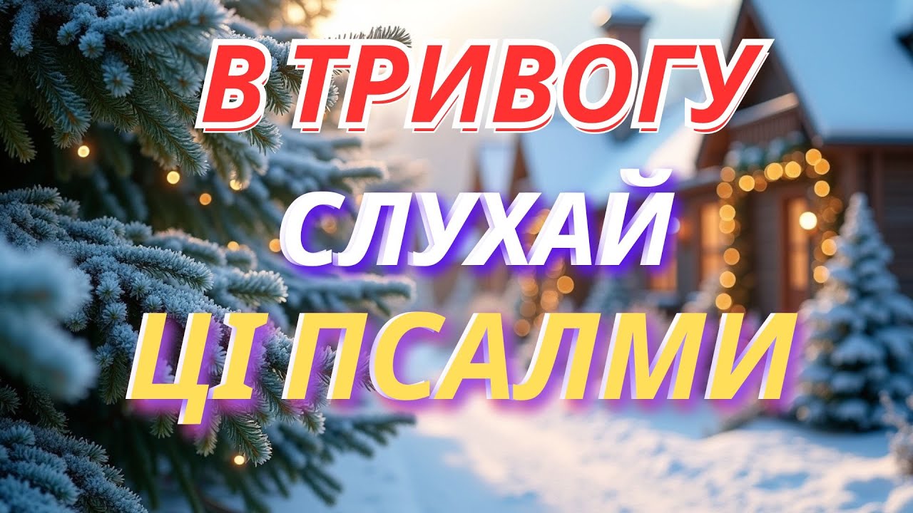 🔴 Псалми, які підтримують, коли серце не витримує ✝️