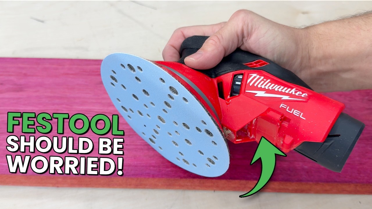 Incredible NEW Woodworking Tool That's On Another Level! (amazing new sander)