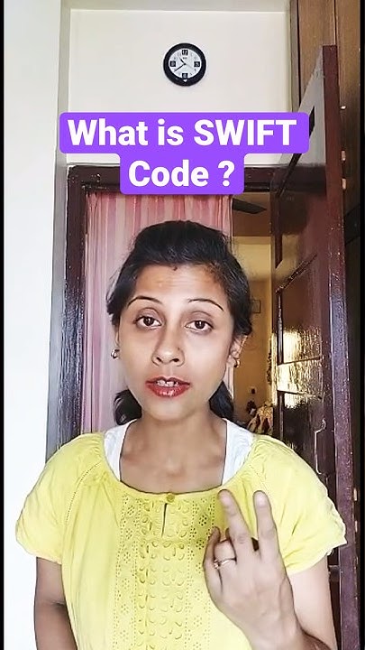 What is SWIFT CODE of a BANK ? #finance #shorts - YouTube