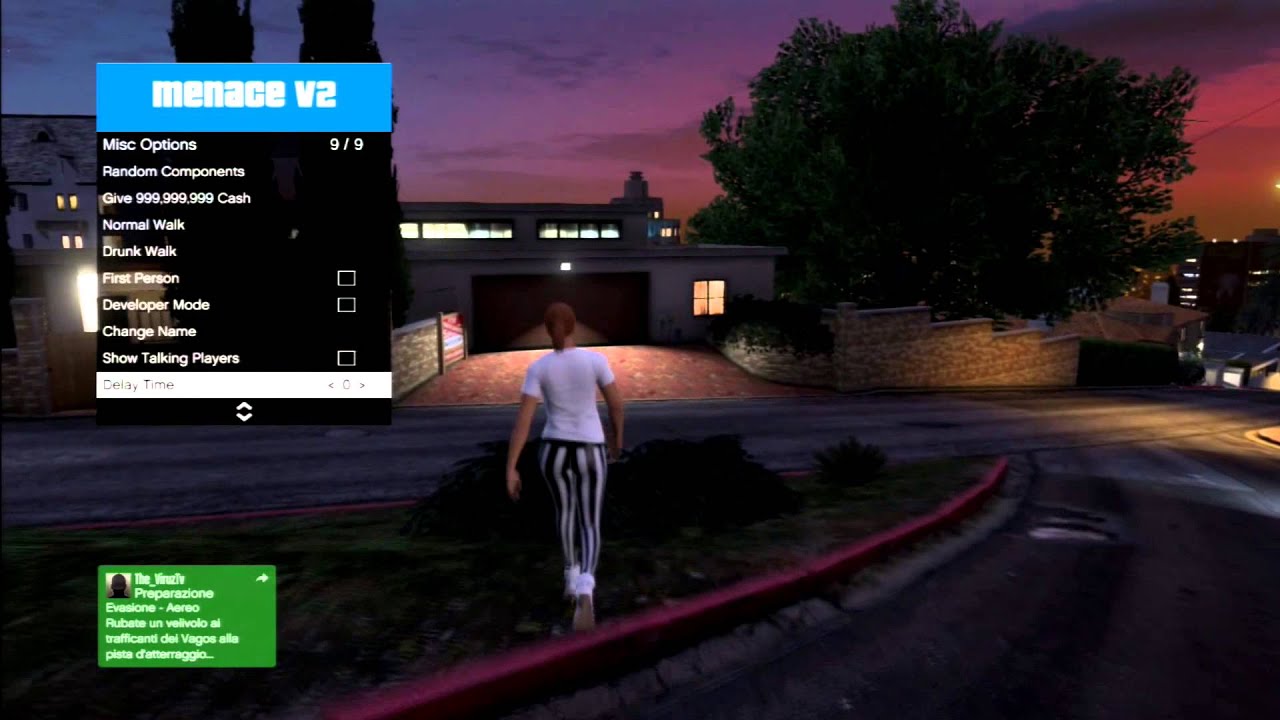 GTA 5 MENACE BEST MOD MENU [1.25/1.26] PS3 - YouTube