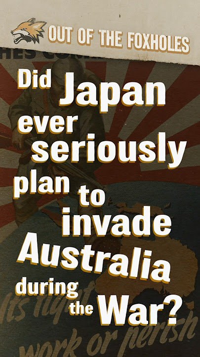 Did Japan Really Plan to Invade Australia in WWII? #OOTF #shorts