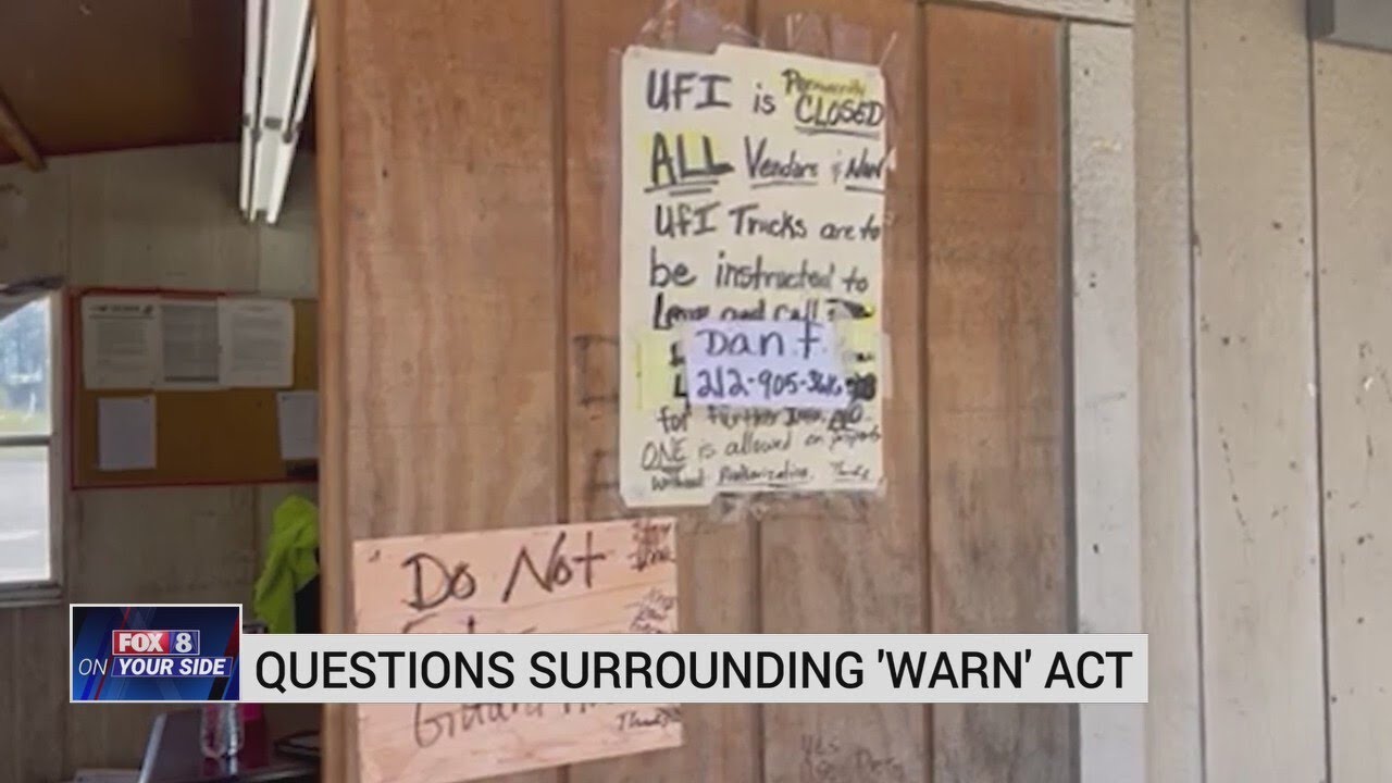 How to understand the 'WARN' Act and sudden job closures YouTube