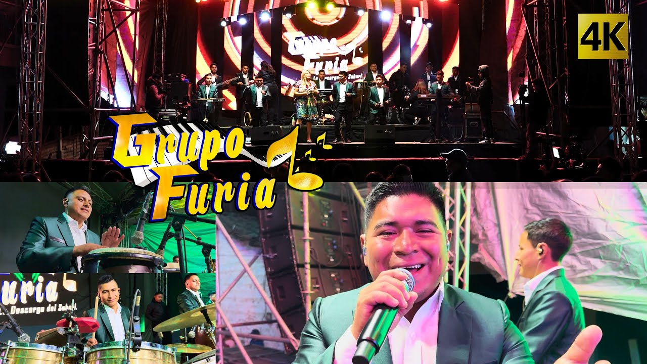 Grupo Furia  -  La Descarga Del Sabor 4K