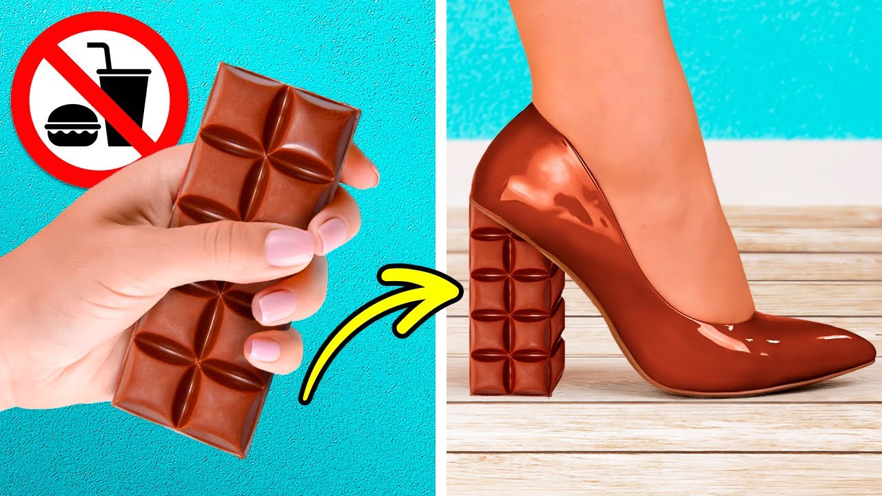 HOW TO SNEAK FOOD INTO CLOTHES & SHOES | Coolest Food Tricks And Food Pranks For Any Situation