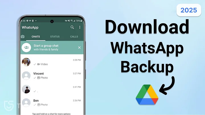 How to Download WhatsApp Backup from Google Drive to PC 2025
