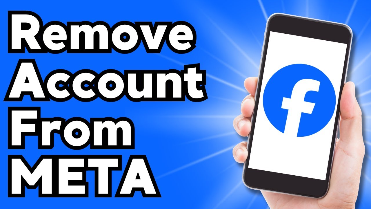 How to Remove Facebook From Meta Account - YouTube