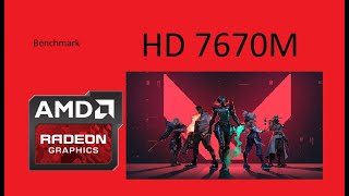 AMD Radeon HD 7670M Valorant gameplay.