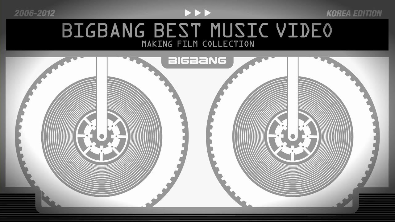 BIGBANG BEST M/V MAKING FILM COLLECTION Release spot