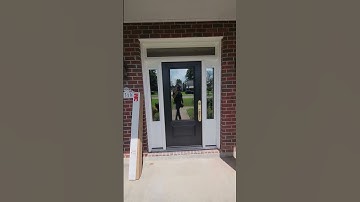 3M Window Films Front Door Privacy. This reflective will give you DAY-TIME Privacy and Heat Control.