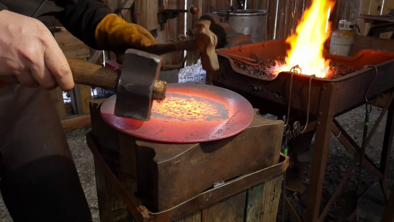 How to Forge Our Traditional Handle Skillet from Blanks