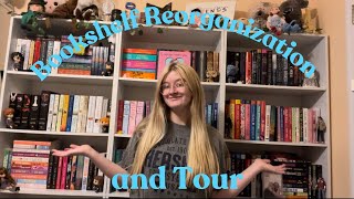 Bookshelf Reorganization and Tour!📖🌷