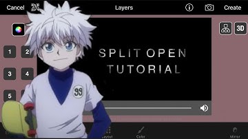 Split open transition | video star tutorial