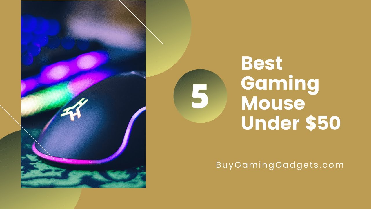 Best Gaming Mouse Under 50 Dollars YouTube
