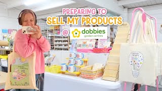 Preparing for My First Pop-up in a Big Brand Store! Week in the life of a small business owner