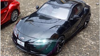 スープラのカラーサンプルミニカー