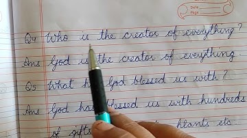 Class - 2 ,Subject -Moral Science, Video - 4 ,Part - 4 ,Chapter- 1 : Love the Creator, By Mrs.Inshu.