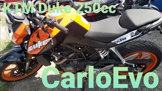 KTM Duke 200 | CarloEvo | Guatemala