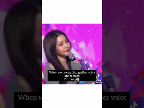 Wonyoung changed her