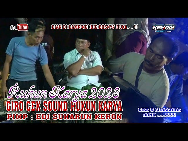 GIRO CEK SOUND RUKUN KARYA 2023 - Live Lobuk Sumenep Madura #rukunkarya class=