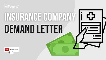 Insurance Company Demand Letter, EXPLAINED