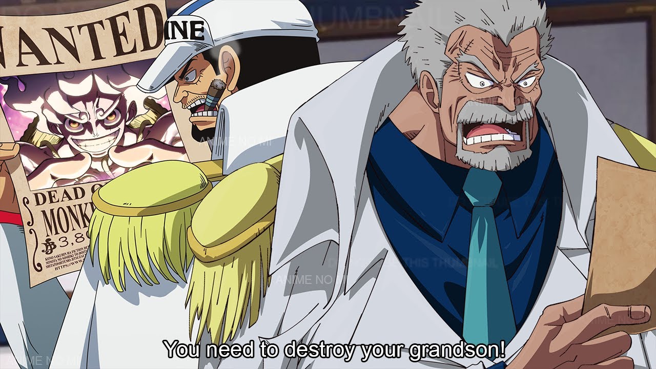 Akainu and Garp's Reaction Upon Discovering Luffy's New Bounty - One ...