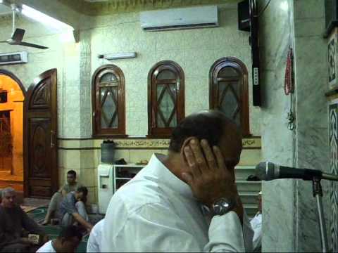 مسجد ابو العينين اذان الفجر الاول من رمضان رفع الاذان الحاج ابراهيم نصر