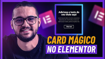 Como criar CARD MÁGICO no ELEMENTOR com EFEITO DE LUZES | Elementor PRO + CSS