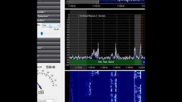 SDR# - IF Noise Reduction option, quick test "on the field"