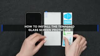 How to Install the Tempered Glass Screen Protector &  Camera Lens Protector