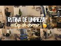 RUTINA DE LIMPIEZA RÁPIDA ANTES DE DORMIR | LIMPIEZA EN 1 HORA | CASA TIPO INFONAVIT